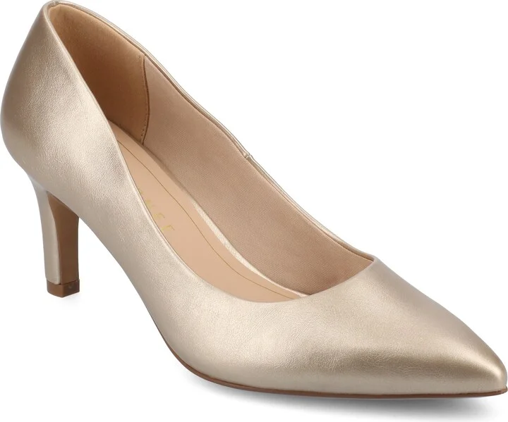 Journee Women's Scylee Medium and Wide Width Pumps