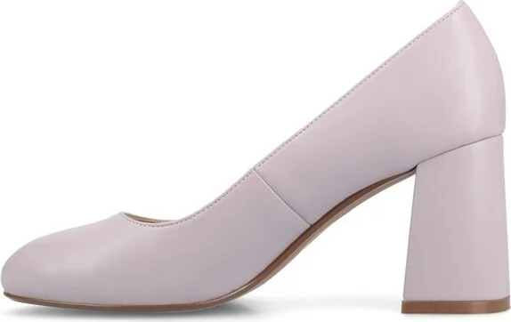 Journee Women's Seraphina Pumps, Beige - Image 7