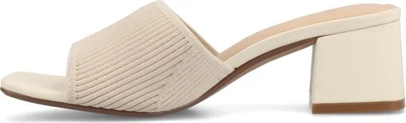 Journee Women's Shilin Dress Sandals, Beige - Image 2