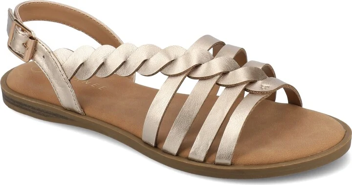 Journee Women's Solay Flat Sandals