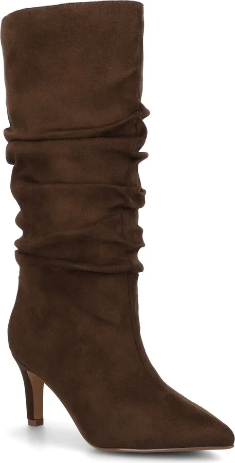 Journee Women's Sonnet Knee High Extra Wide-Calf Slouchy Boots