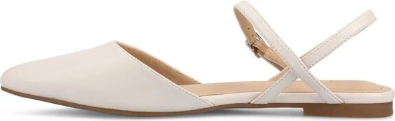 Journee Women's SuperNatural Shades Martine Flats, Blush - Image 4