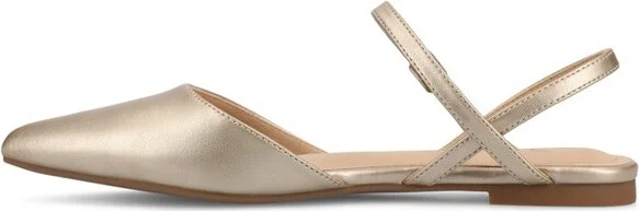 Journee Women's SuperNatural Shades Martine Flats, Blush - Image 10