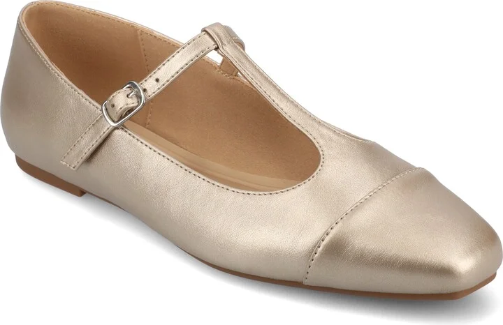Journee Women's Theah Medium and Wide Width Dress Flats