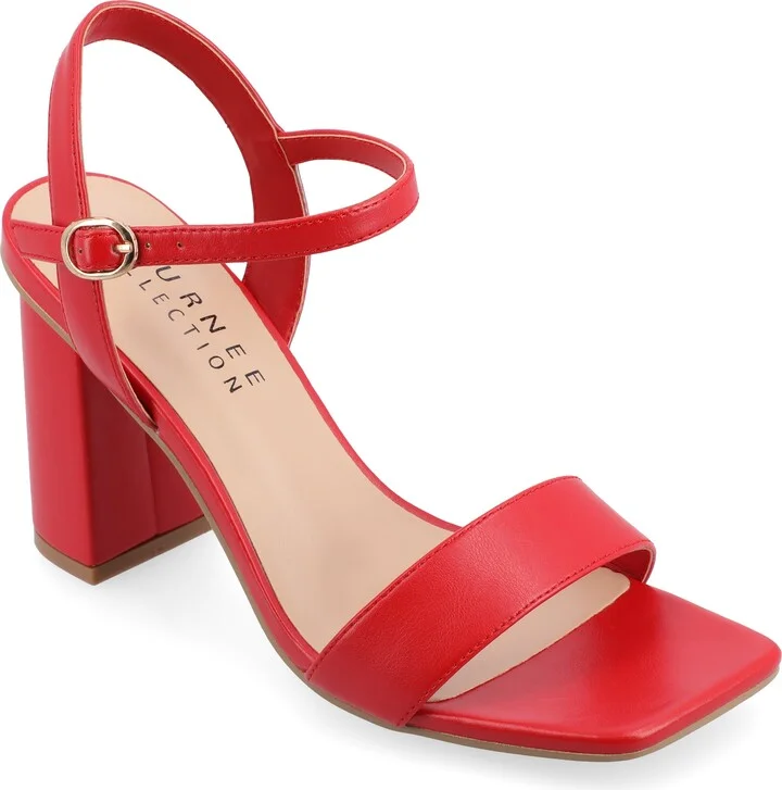 Journee Women's Tivona Medium and Wide Width Dress Sandals