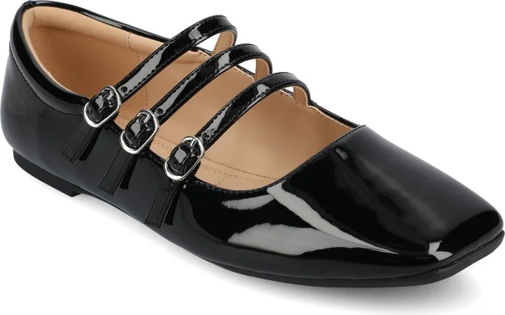 Journee Women's Tru Comfort Foam Medium and Wide Width Darlin Dress Flats