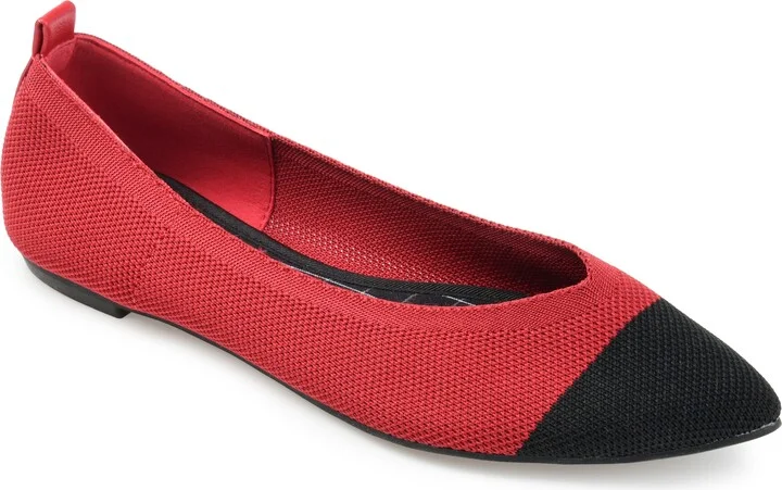 Journee Women's Tru Comfort Foam Wide Width Veata Flat