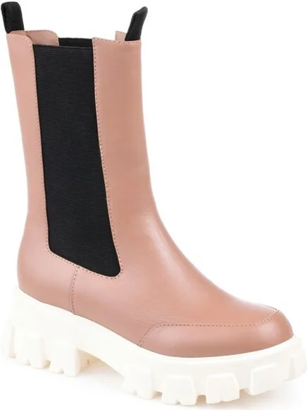 Journee Women's Vista Booties, Rose