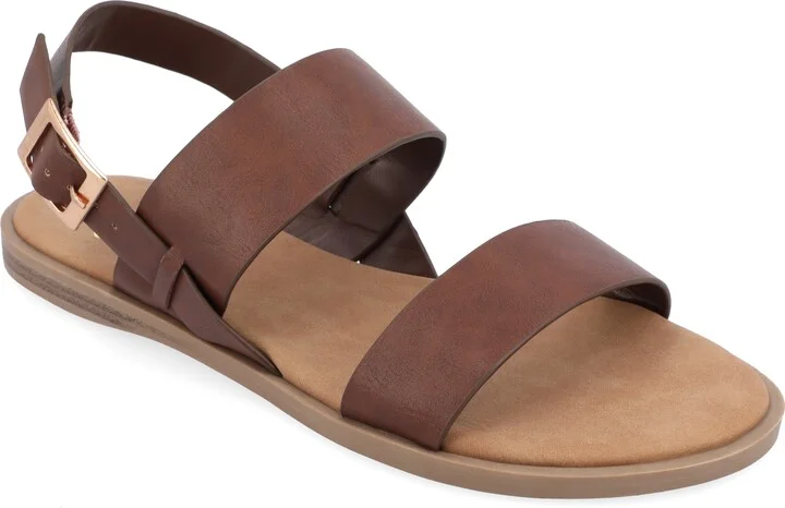 Journee Women's Wide Width Lavine Sandals