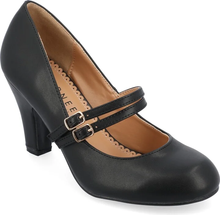 Journee Women's Wide Width Windy Pumps