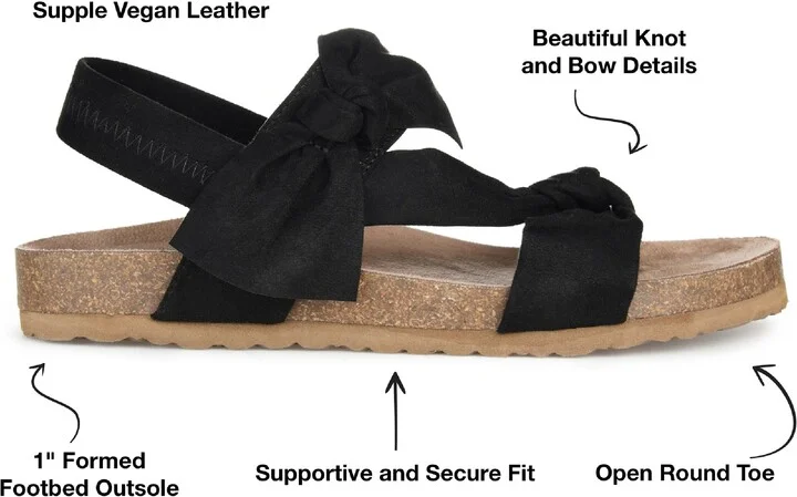 JOURNEE Xanndra Knotted Slingback Sandal - Image 9