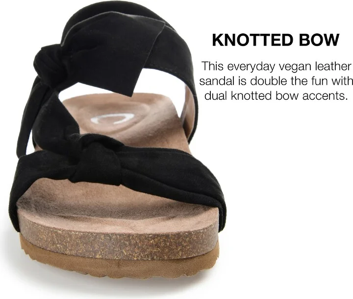 JOURNEE Xanndra Knotted Slingback Sandal - Image 10