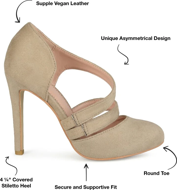 JOURNEE Zeera Dual Strap Pump - Image 8