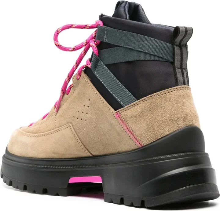 Journey lace-up suede boots - Image 3