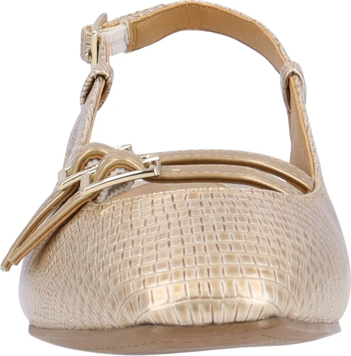 Jovana Lizard Embossed Slingback Pump - Image 4