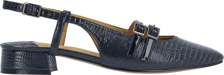 Jovana Lizard Embossed Slingback Pump - Image 10