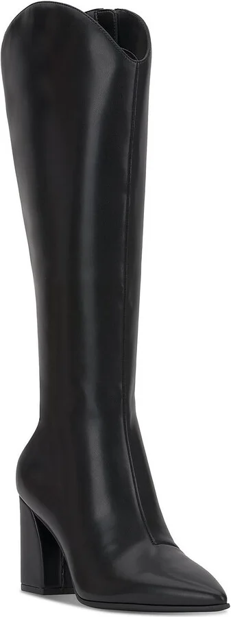 Jovie Womens Faux Leather Tall Knee-High Boots
