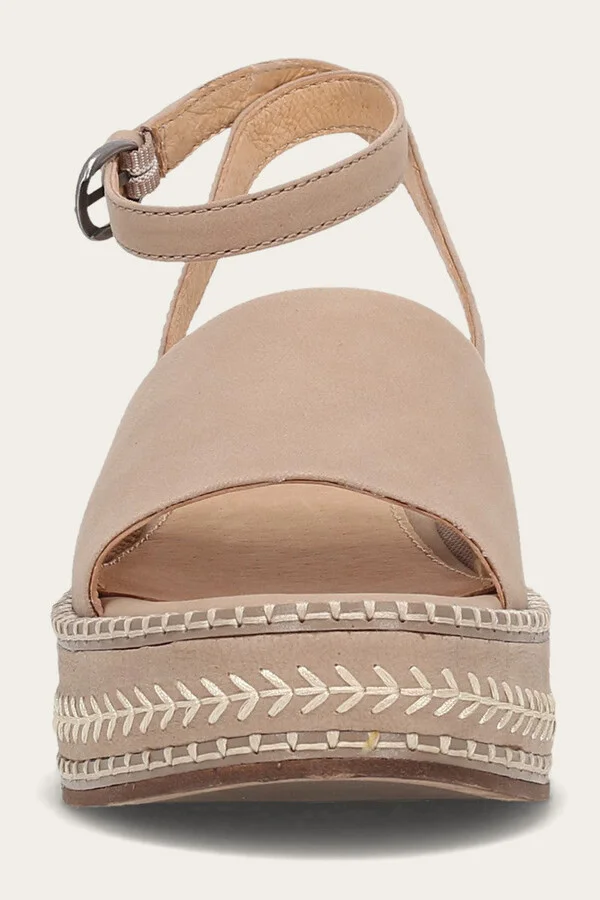 Joy Ankle Strap Platform Sandal - Image 6