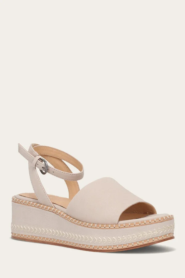 Joy Ankle Strap Platform Sandal - Image 10