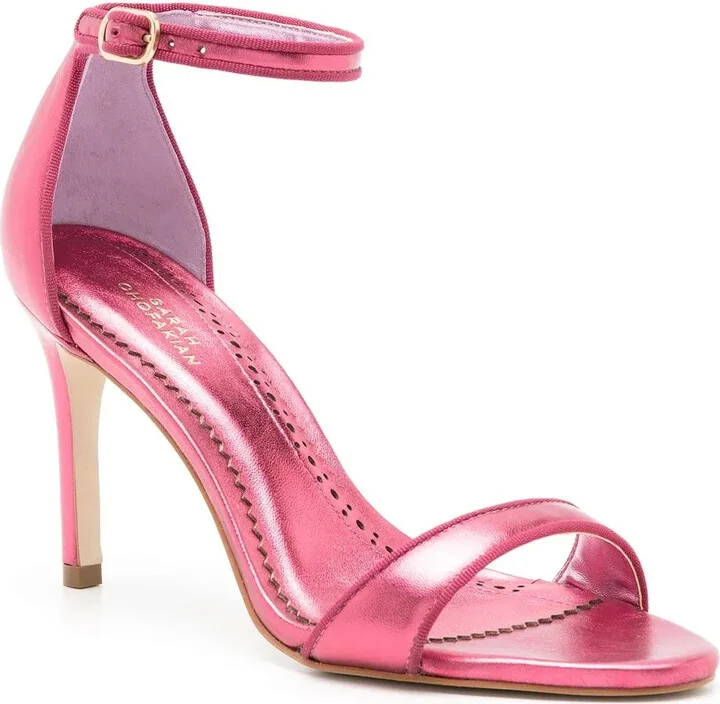 Joy metallic 95mm sandals - Image 2