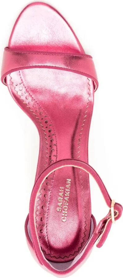 Joy metallic 95mm sandals - Image 4