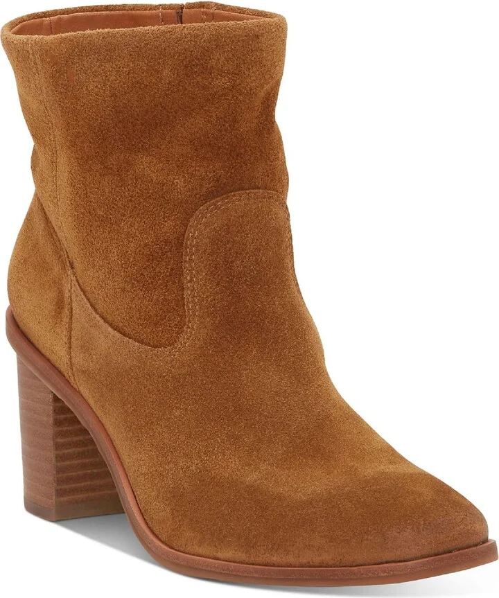 Jozelyn Womens Suede Round Toe Mid-Calf Boots