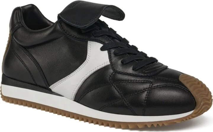 Black White Leather