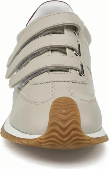 Jslides Lyla Sneaker - Off white/wine leather - Image 4
