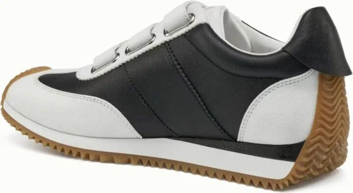 Jslides Lyla Sneaker - Off white/wine leather - Image 5