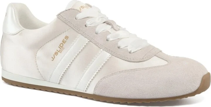 Beige,white Leather