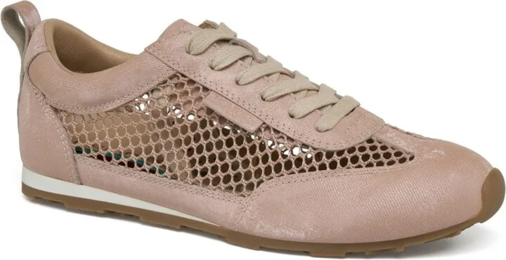 Nude Pewter Leather