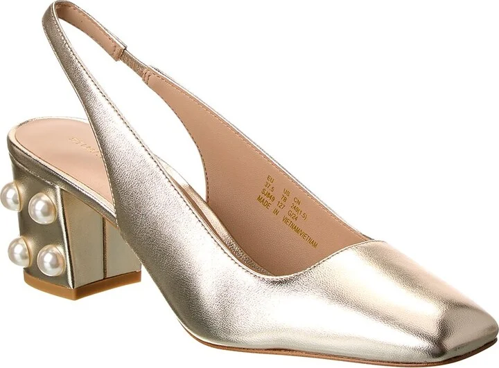 Jte 60 Leather Slingback Pump