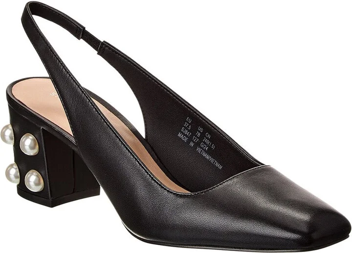 Jte 60 Leather Slingback Pump