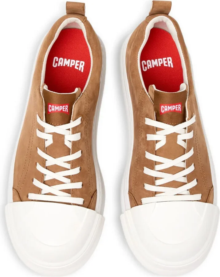 Juction Runner lace-up nubuck leather sneakers - Image 3