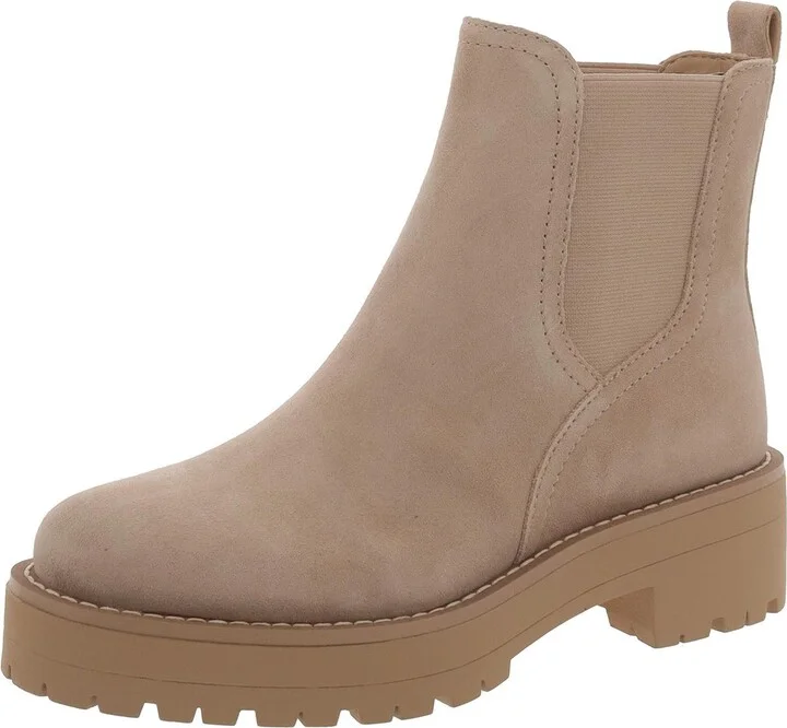 Judah Womens Stretch Almond Toe Booties