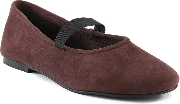 Jude Suede Flat