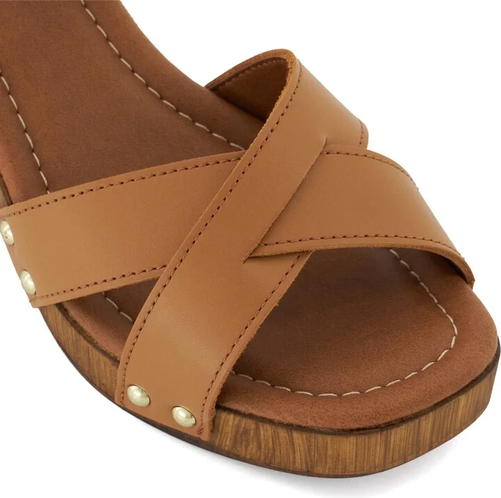 Judies Ankle Strap Platform Sandal - Image 6