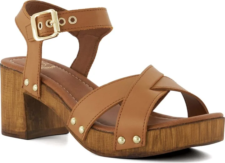 Judies Ankle Strap Platform Sandal