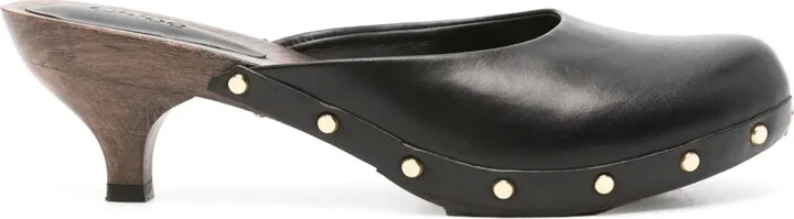 Judith 40mm leather mules