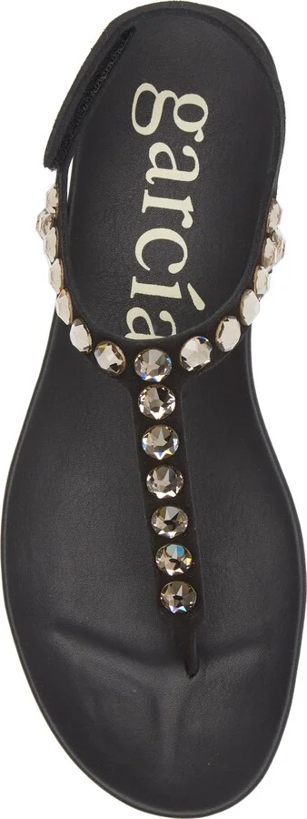 Judith Crystal Stud Sandal - Image 6