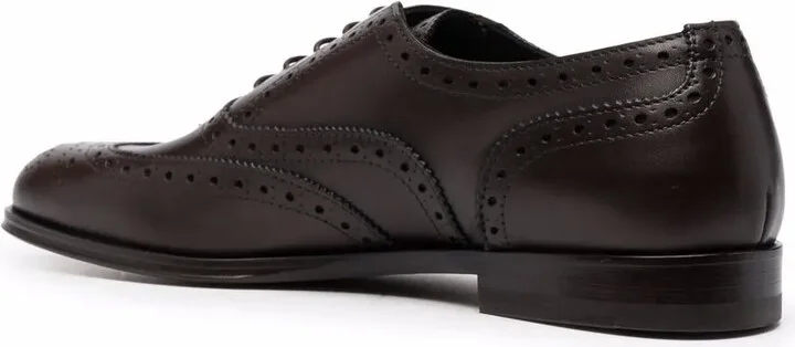 Judy lace-up leather brogues - Image 3