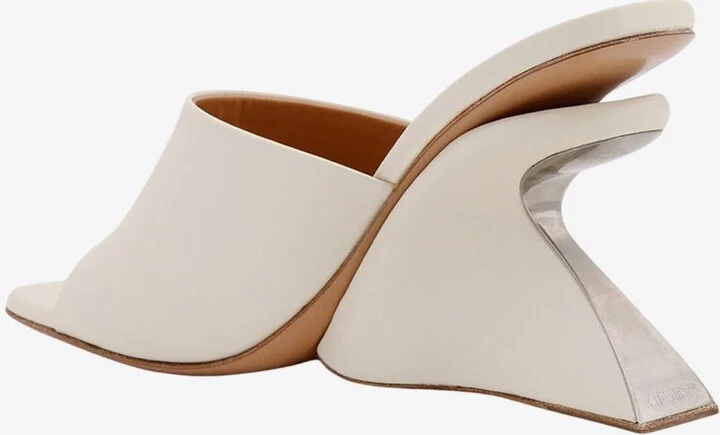 Jug 110 Leather Wedge Mules - Image 2