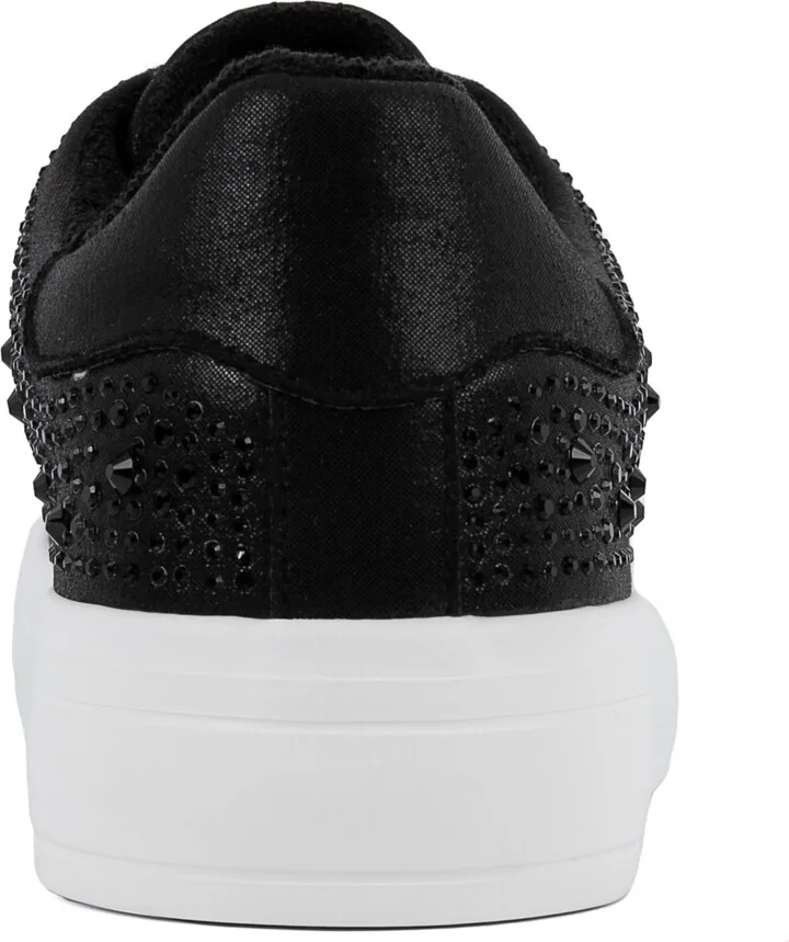 Juicy Couture Women's Alanis B Rhinestone Lace-Up Platform Sneakers - Image 3