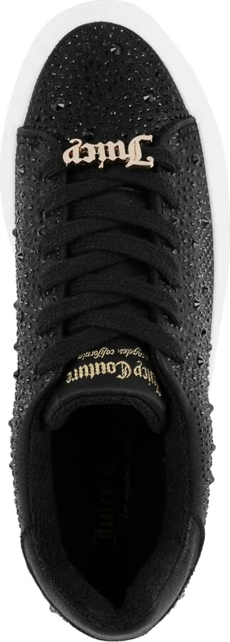 Juicy Couture Women's Alanis B Rhinestone Lace-Up Platform Sneakers - Image 4