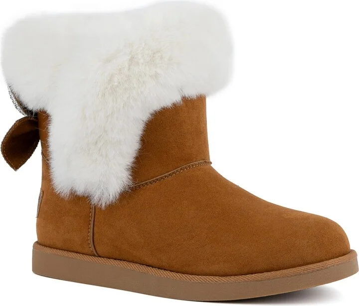 Juicy Couture Women's Krazey Kute Embellished Cold Weather Cozy Pull-On Boots