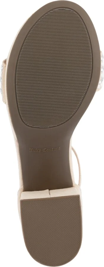 Juicy Couture Women's Nelly Rhinestone Two-Piece Platform Dress Sandals - Image 9