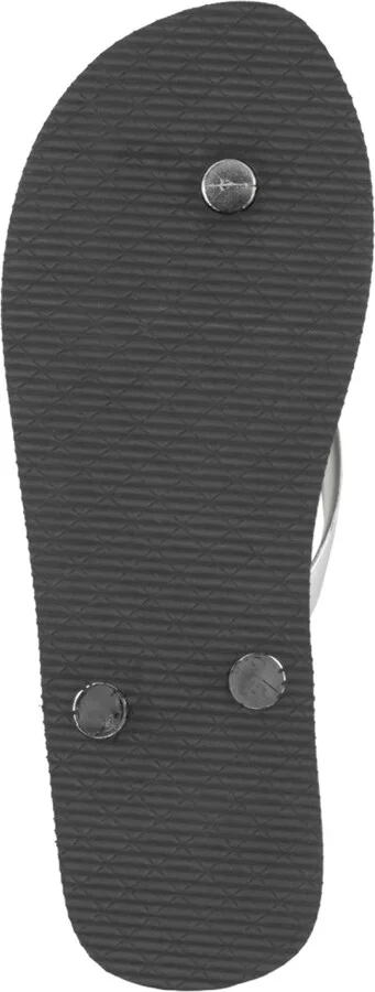 Juicy Couture Women's Shamrock Flip Flops - Gray/Silver - Image 5