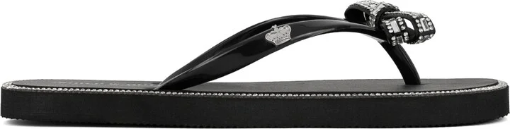 Juicy Couture Women's Sierra Bow Flip Flops - Image 2