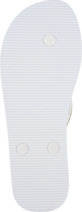Juicy Couture Women's Surprise 2 Embellished Flip Flop Sandals - White/Silver - Image 5