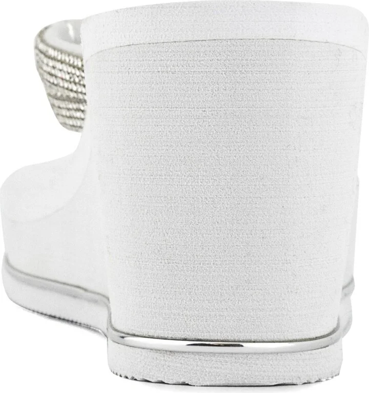 Juicy Couture Women's Unwind Rhinestone Platform Wedge Sandals - Image 3